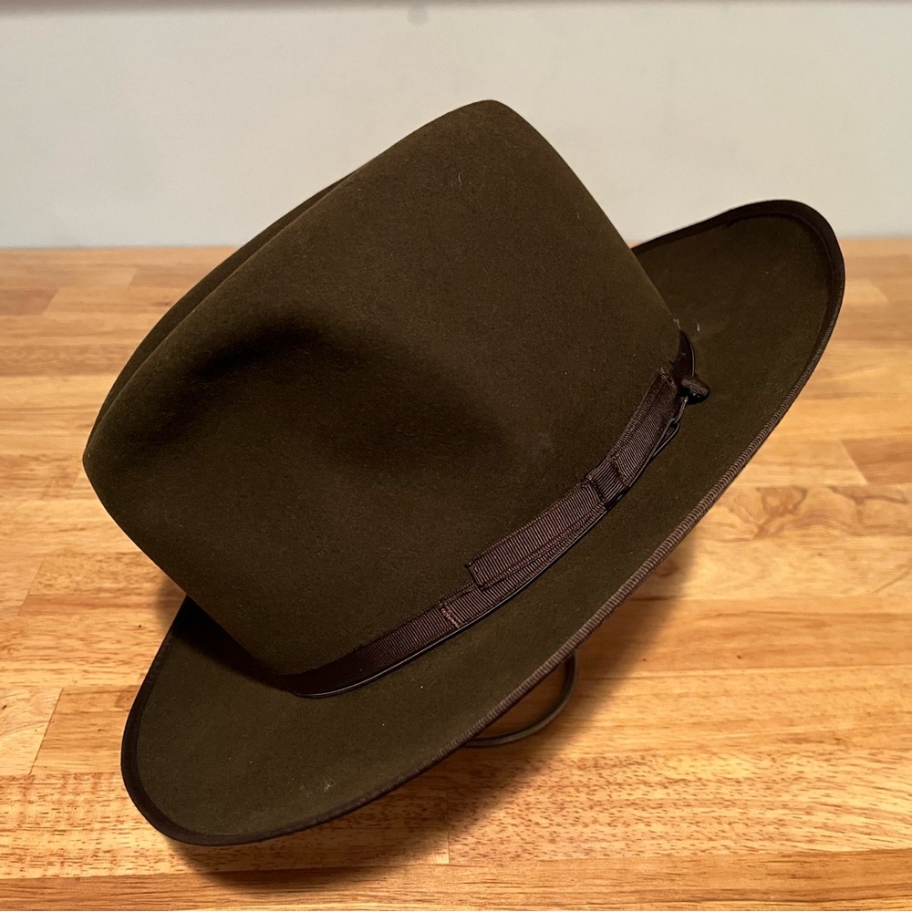 Borsalino Fedora Hat Size 7 1/4